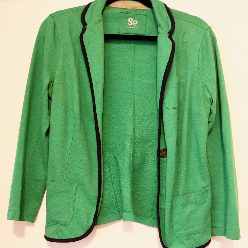 Soft Green Blazer Jacket